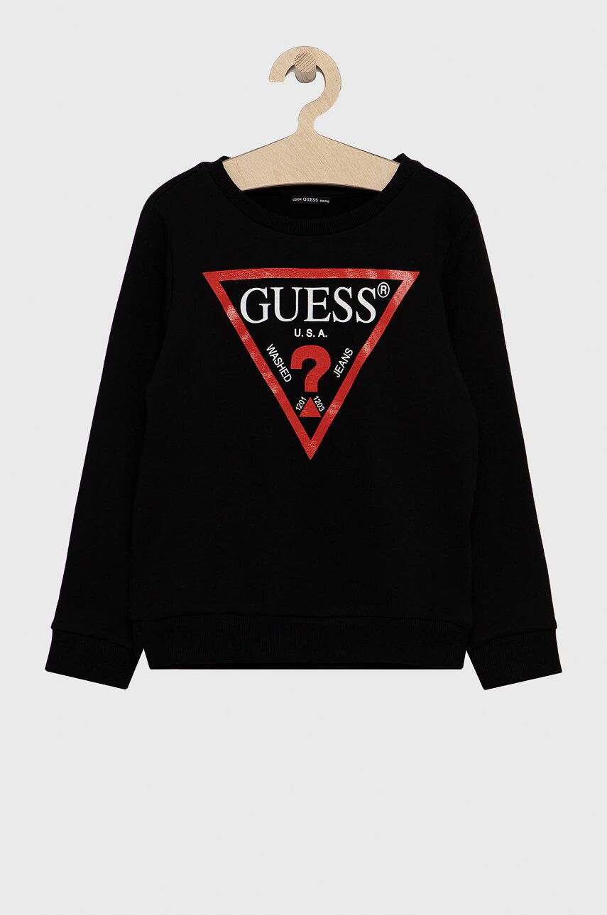 GUESS Детски памучен суичър