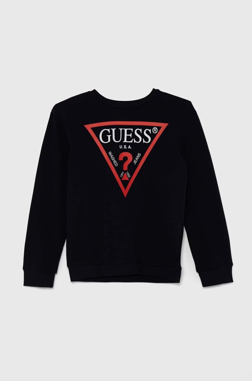 GUESS Детски памучен суичър