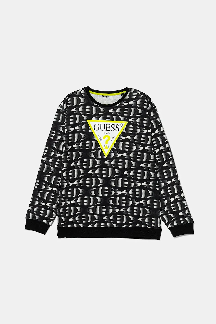 GUESS Детски памучен суичър