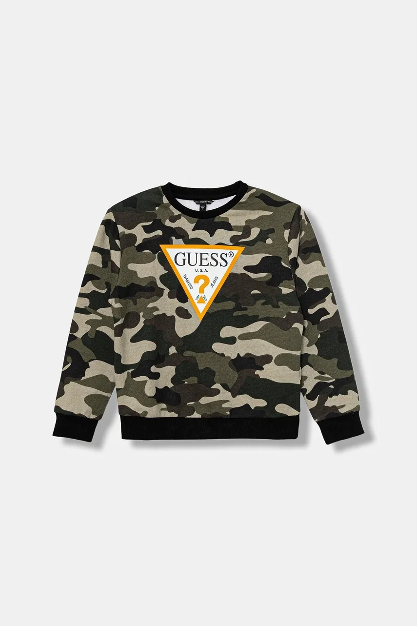 GUESS Детски памучен суичър