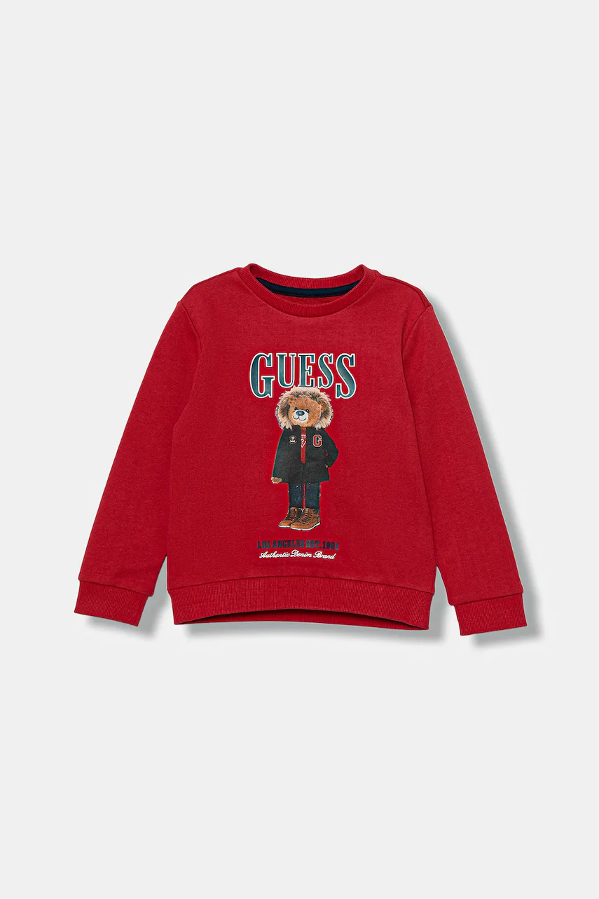 GUESS Детски памучен суичър