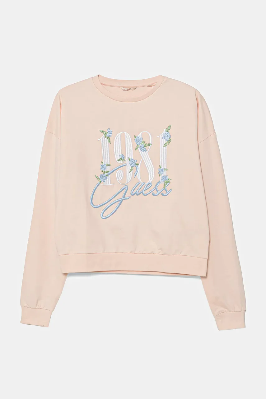 GUESS Детски памучен суичър