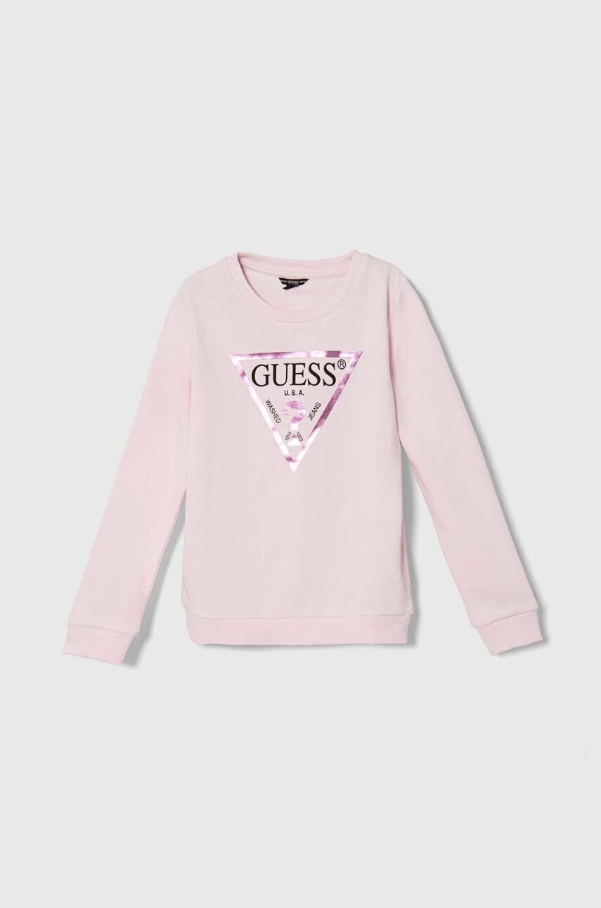 GUESS Детски памучен суичър