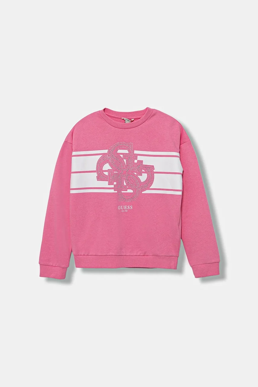 GUESS Детски памучен суичър
