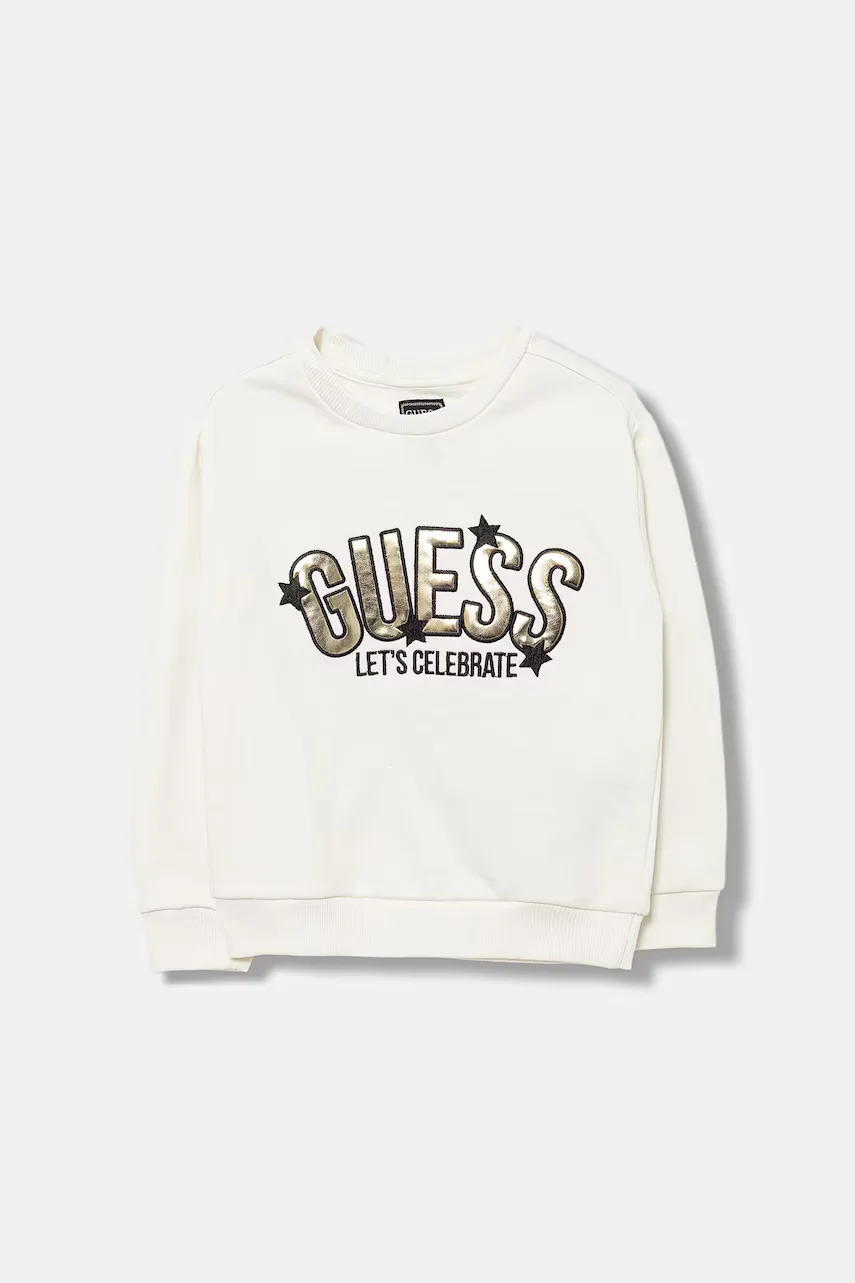 GUESS Детски памучен суичър