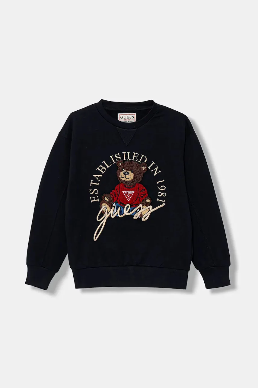 GUESS Детски памучен суичър