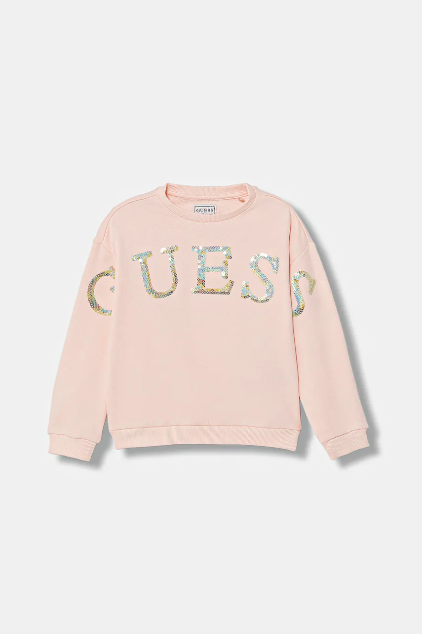 GUESS Детски памучен суичър