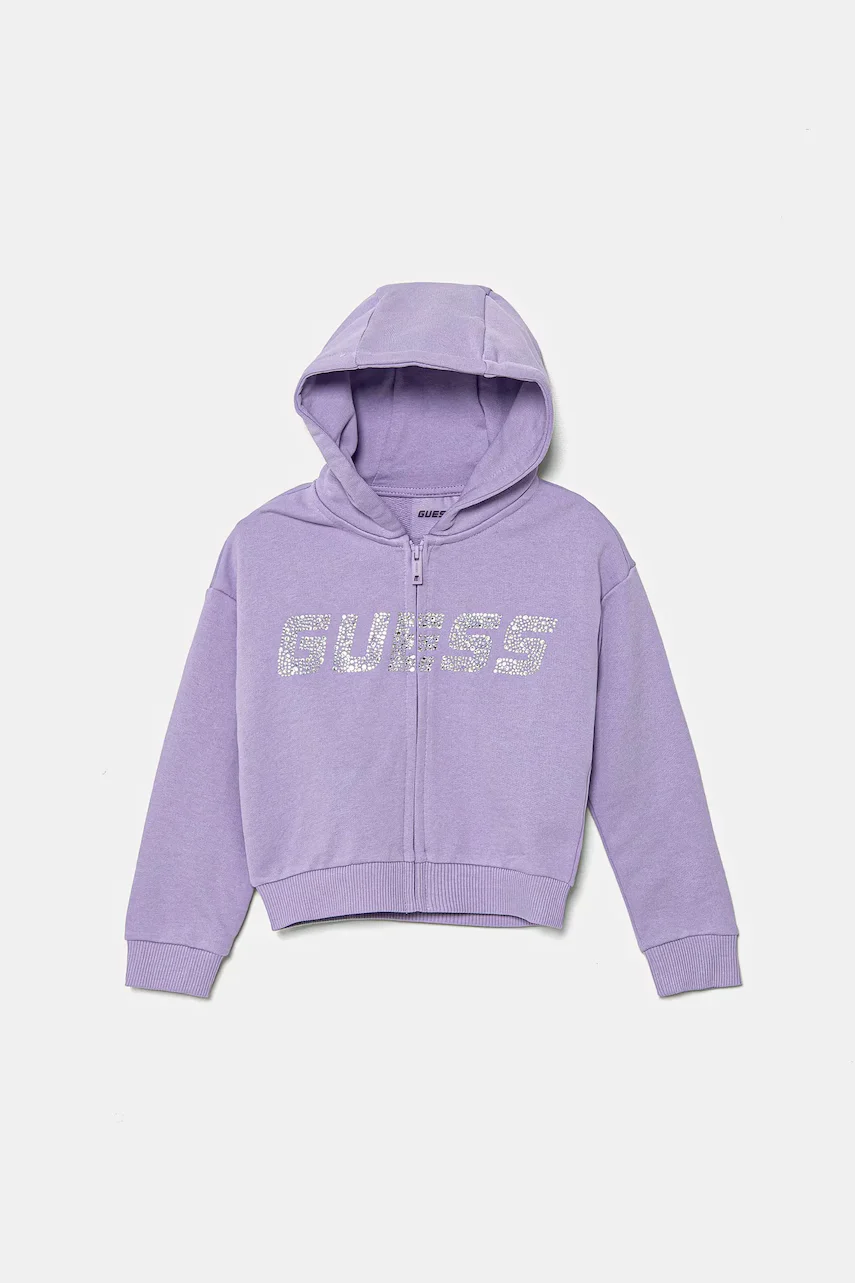 GUESS Детски памучен суичър