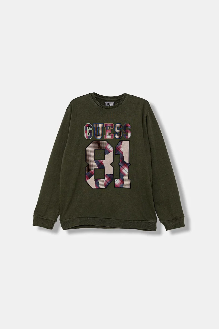 GUESS Детски памучен суичър