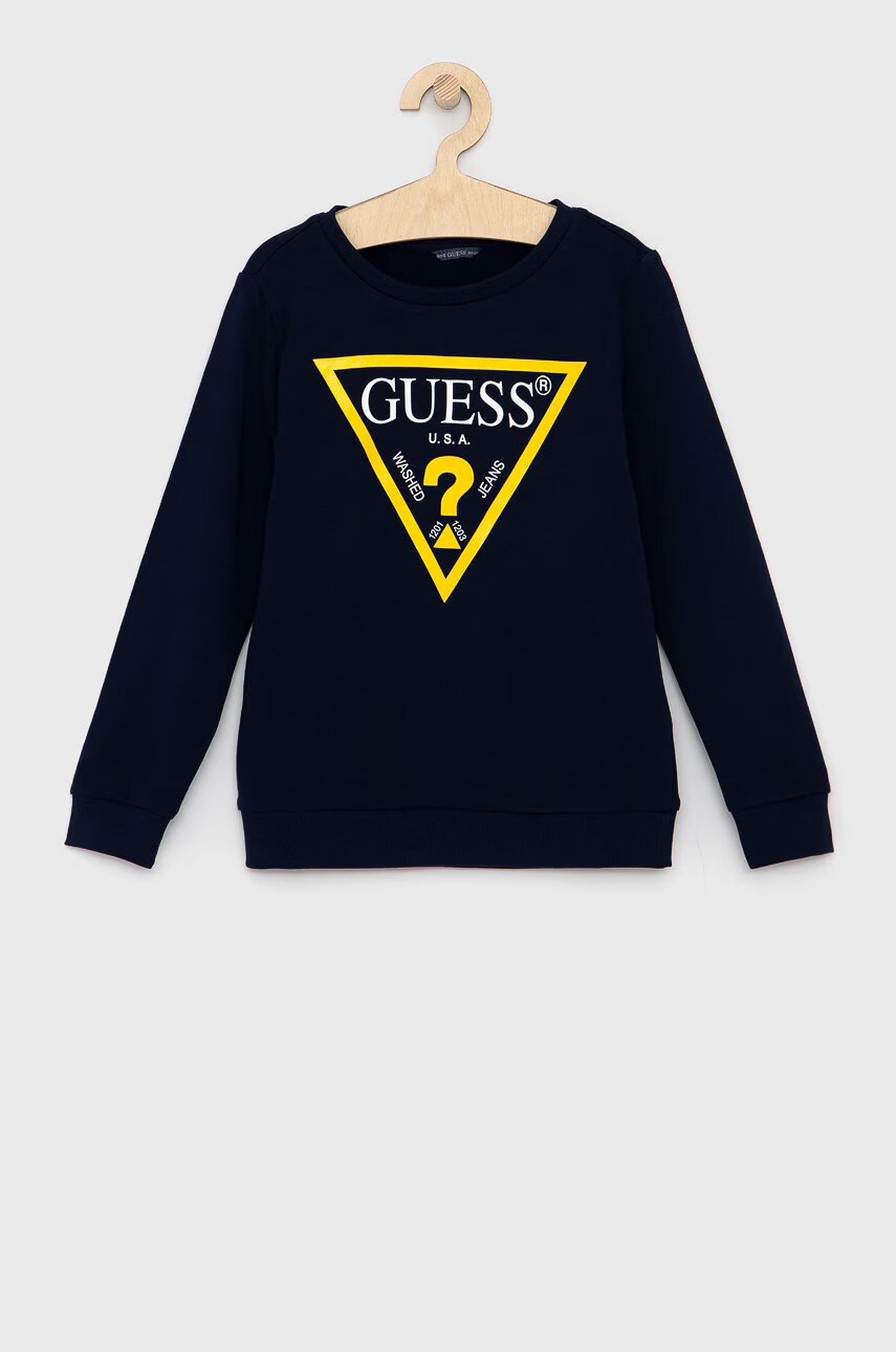 GUESS Детски памучен суичър