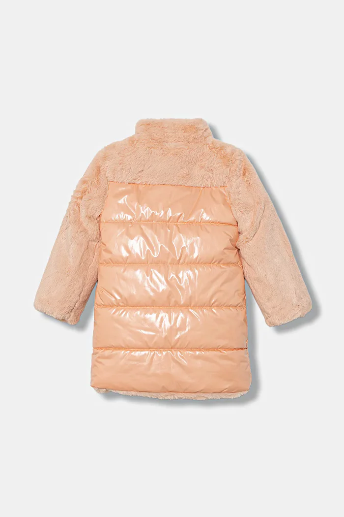 GUESS Детско яке с две лица в оранжево K5BL08 WGL60