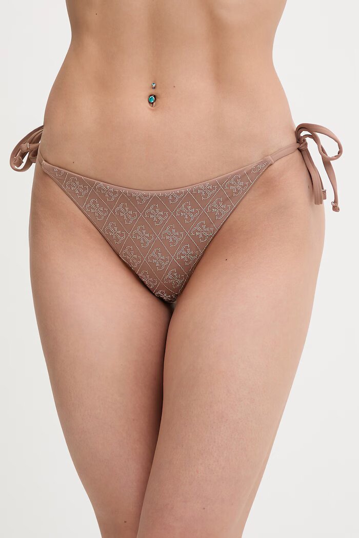 GUESS долнище бански дамско DIANE кафяво E6GO15 KCUO2