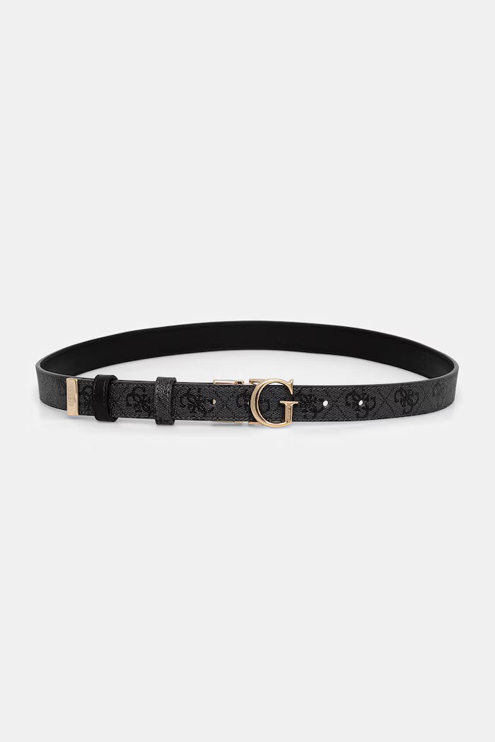 GUESS двустранен колан дамски LEONA сив BW9349 P6225
