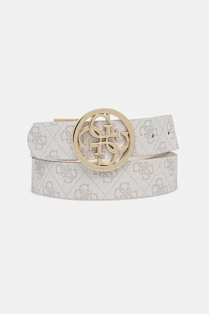 GUESS двустранен колан дамски NOELLE бежов BW9166 P4235
