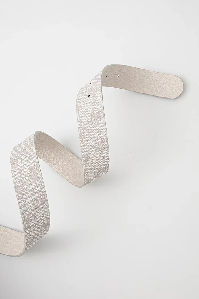 GUESS двустранен колан дамски NOELLE бежов BW9166 P4235