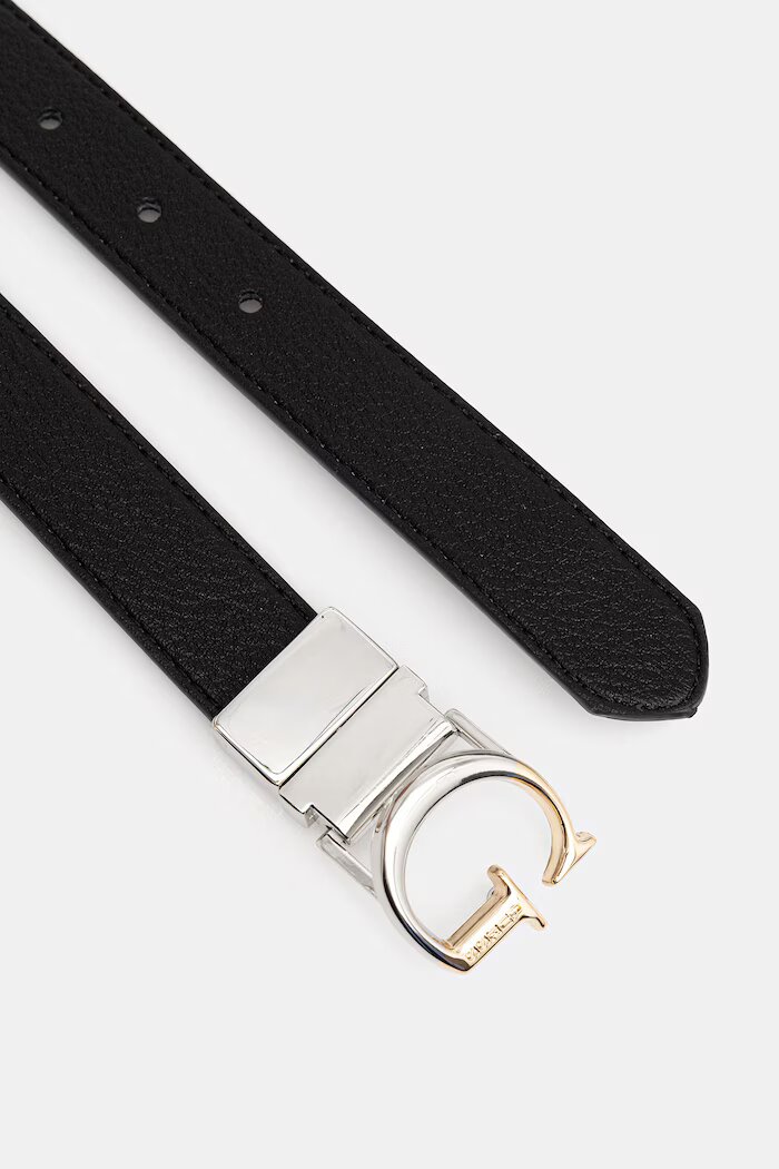 GUESS двустранен колан дамски сив BW9325 P6115