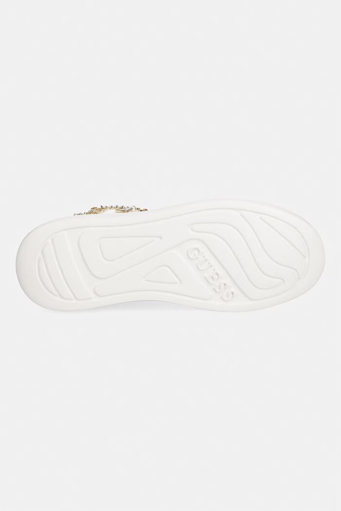 GUESS EBETTS маратонки дамски от кожа бели FLTBTT LEA12