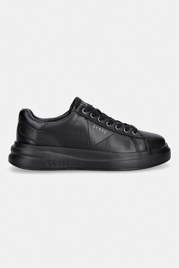 GUESS ELBA6 маратонки мъжки от кожа черни FMTEL4 LEA12