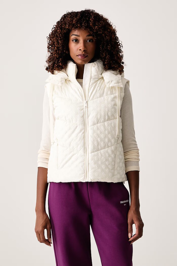 GUESS елек дамски DAISY бежов W6BL53 W4182