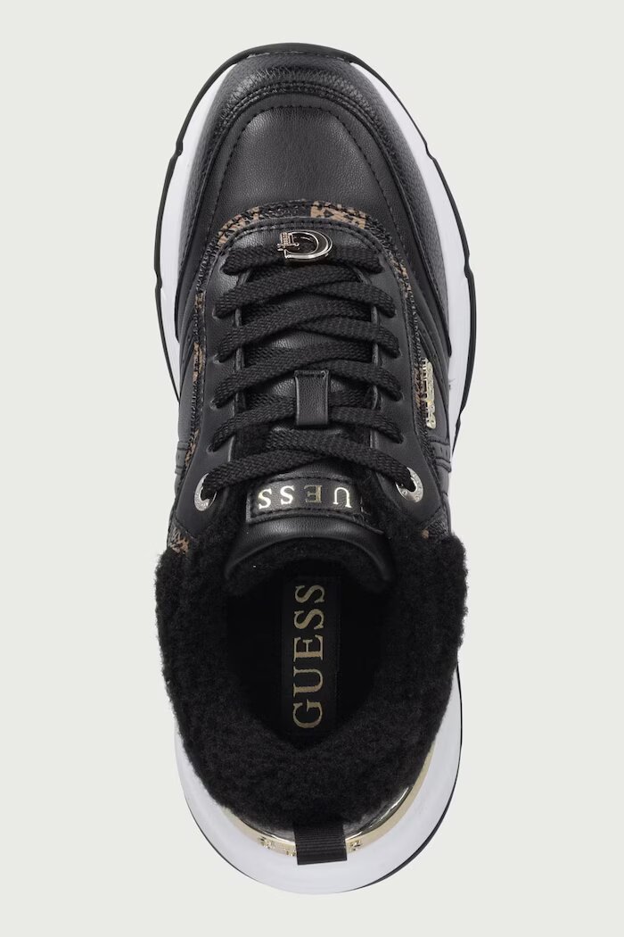 GUESS FACTER маратонки дамски черни FLFFAC ELE12