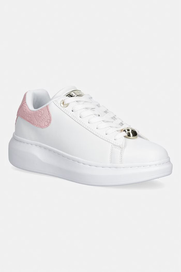 GUESS FIREUP маратонки дамски от кожа бели FLTFRE LEA12