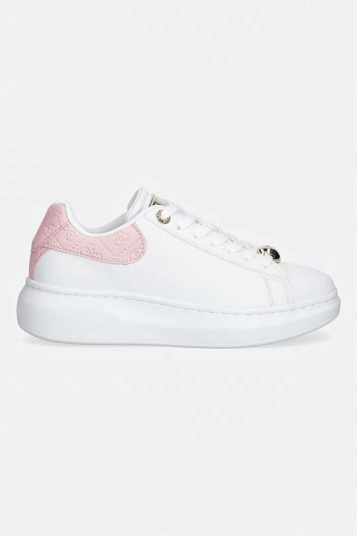 GUESS FIREUP маратонки дамски от кожа бели FLTFRE LEA12