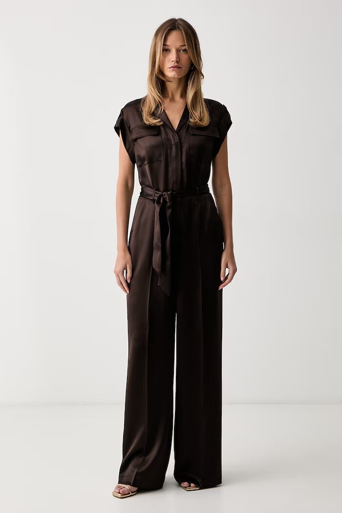 GUESS гащеризон дамски с ацетат FLORA кафяв W6YK27 W2937