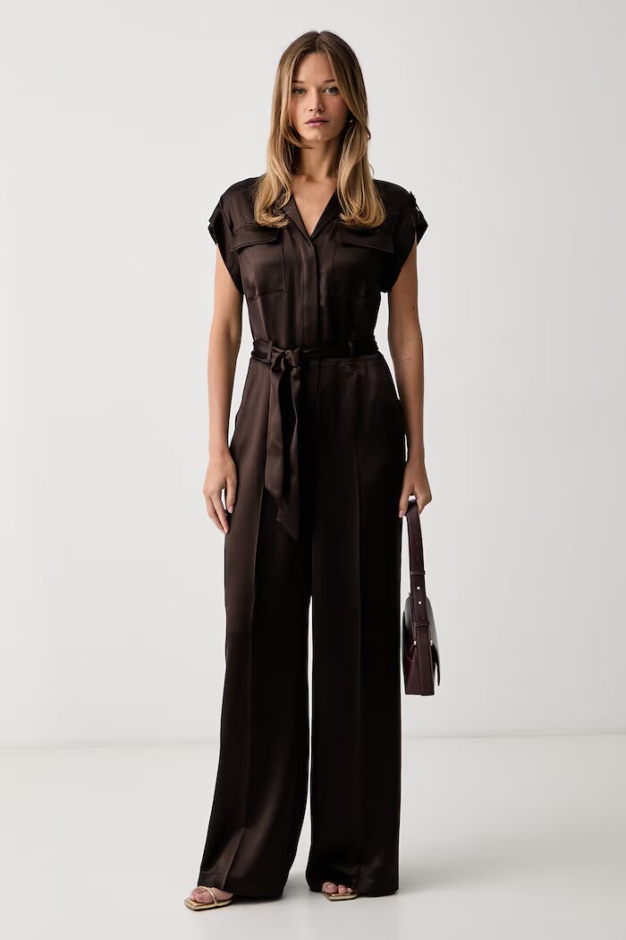 GUESS гащеризон дамски с ацетат FLORA кафяв W6YK27 W2937