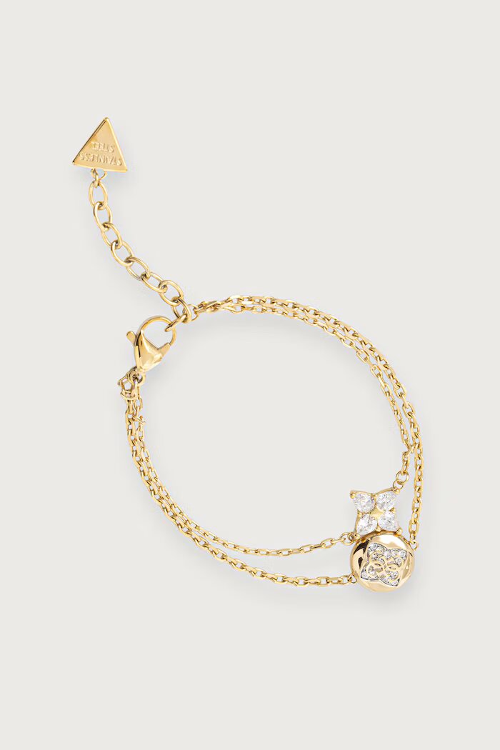 GUESS гривна дамска от неръждаема стомана SPINNING BLOOM JUBB06.469JW
