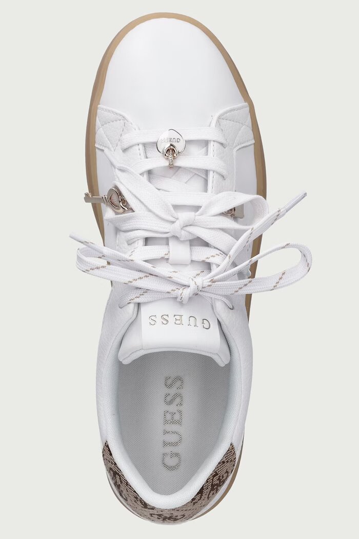 GUESS JARDIN2 маратонки дамски бели FLFJA2 ELE12