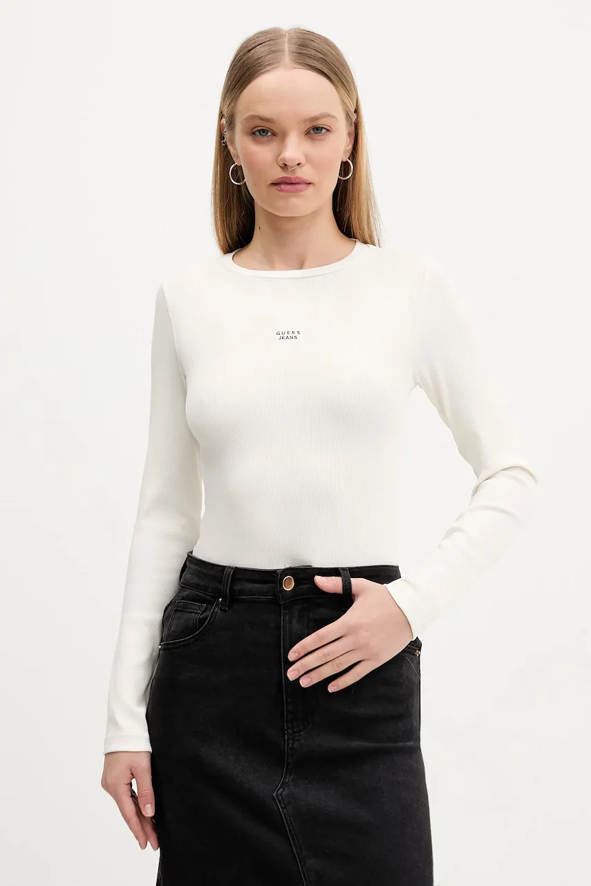 GUESS JEANS Блуза с дълги ръкави