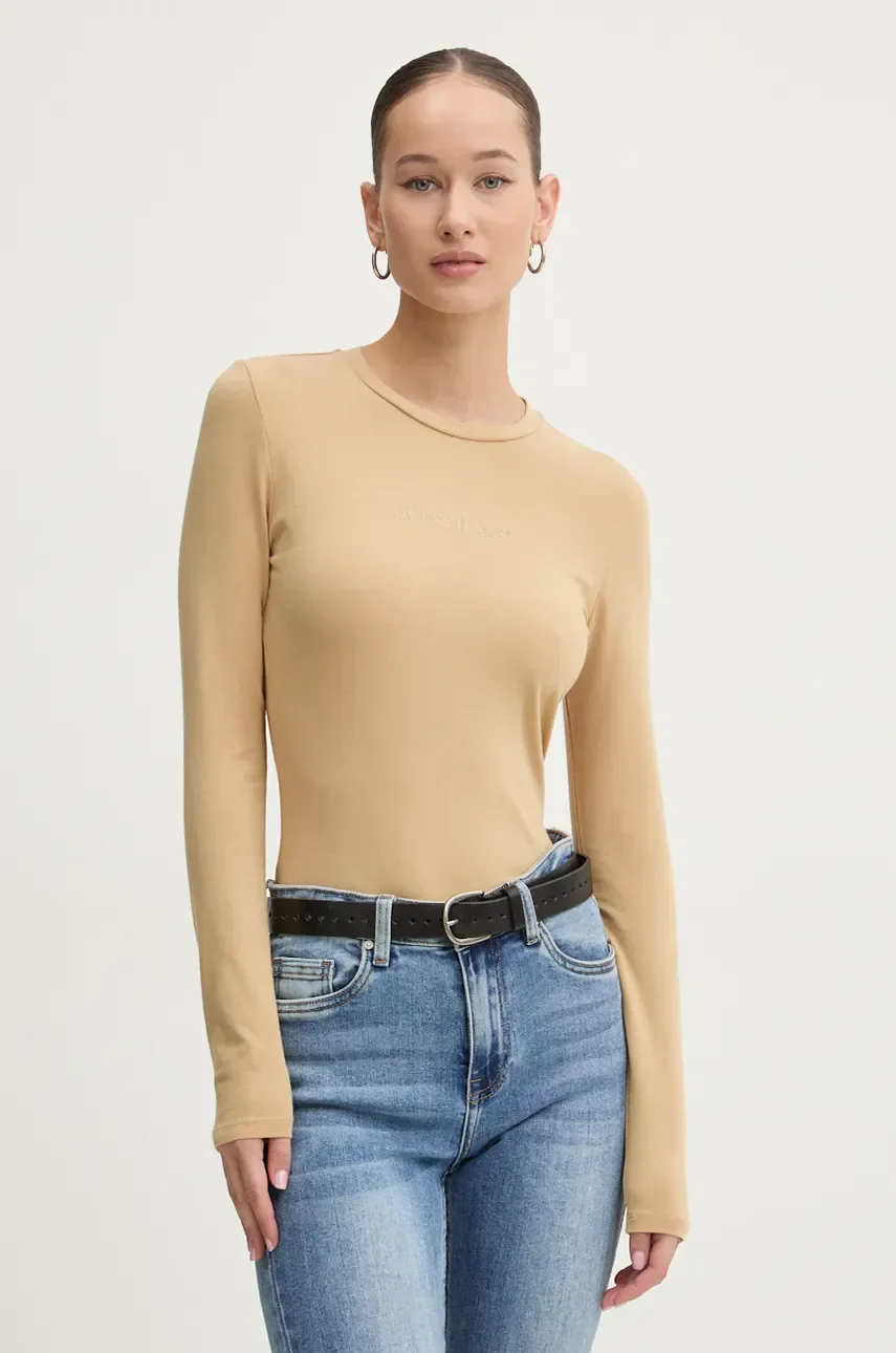 GUESS JEANS Блуза с дълги ръкави