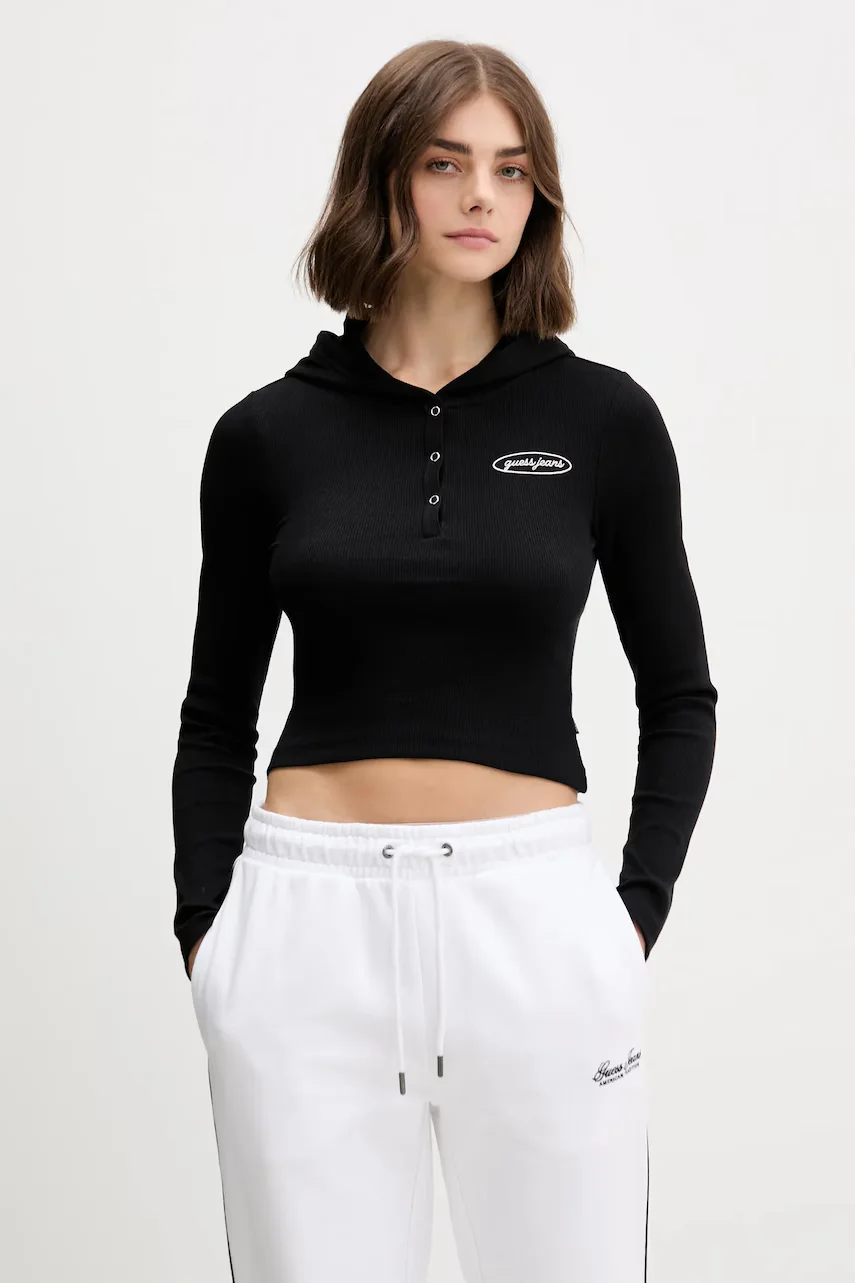 GUESS JEANS Блуза с дълги ръкави