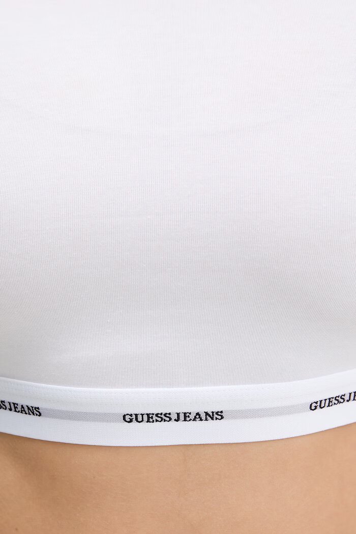 GUESS JEANS Блуза с дълги ръкави в черно W5BZ09 KBBU1