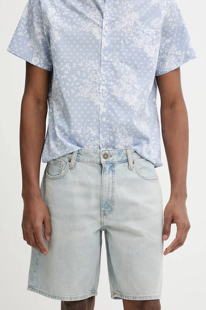 GUESS JEANS Дънков къс панталон