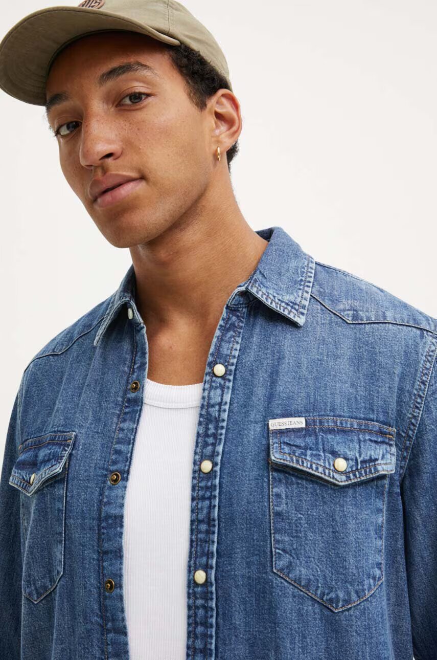 GUESS JEANS Дънкова риза