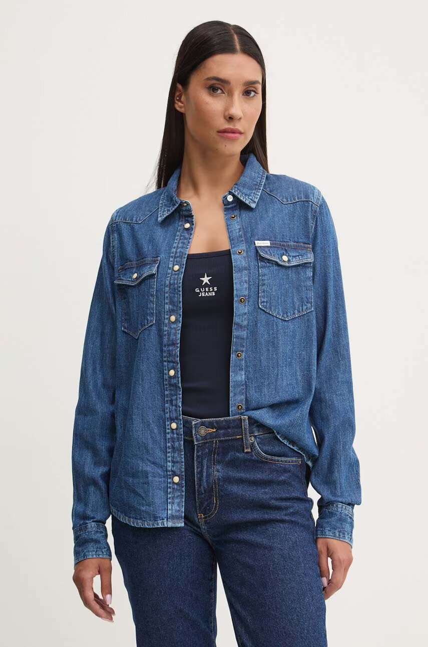 GUESS JEANS Дънкова риза