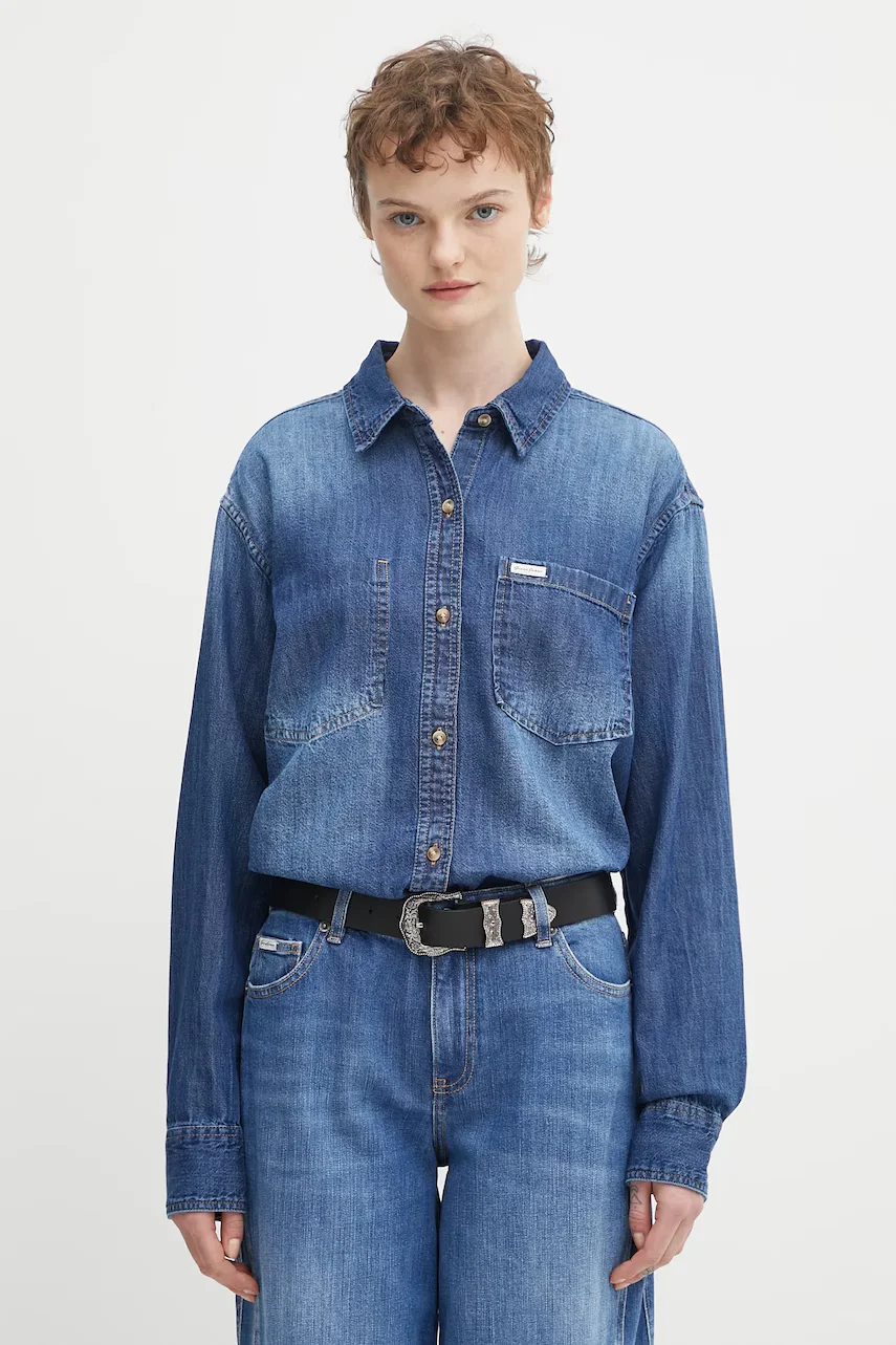 GUESS JEANS Дънкова риза