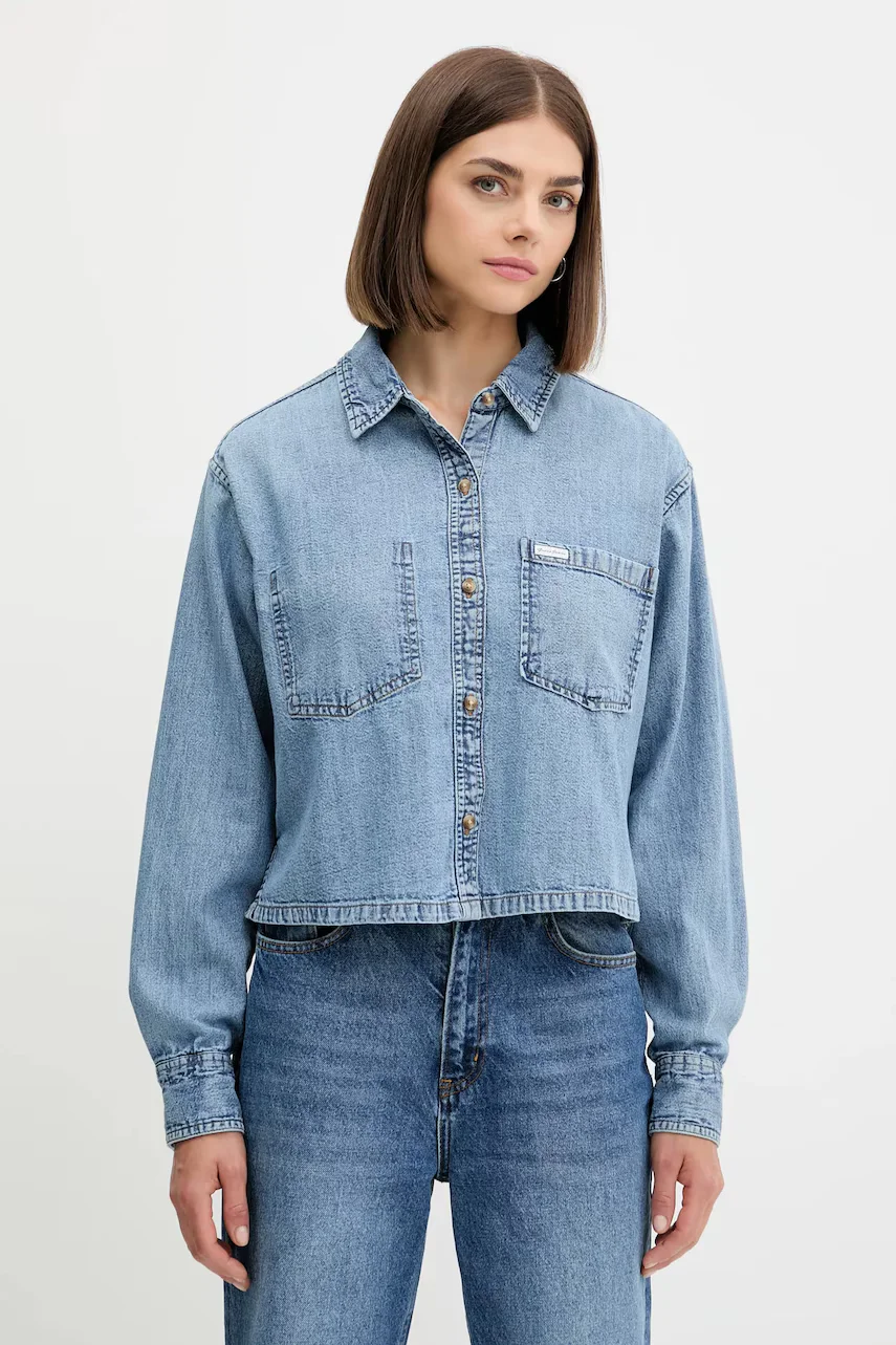 GUESS JEANS Дънкова риза
