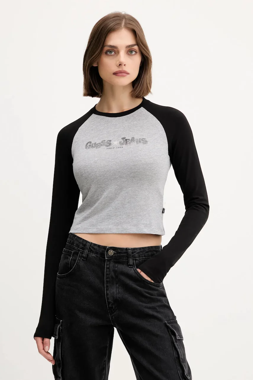 GUESS JEANS Детска блуза с дълги ръкави