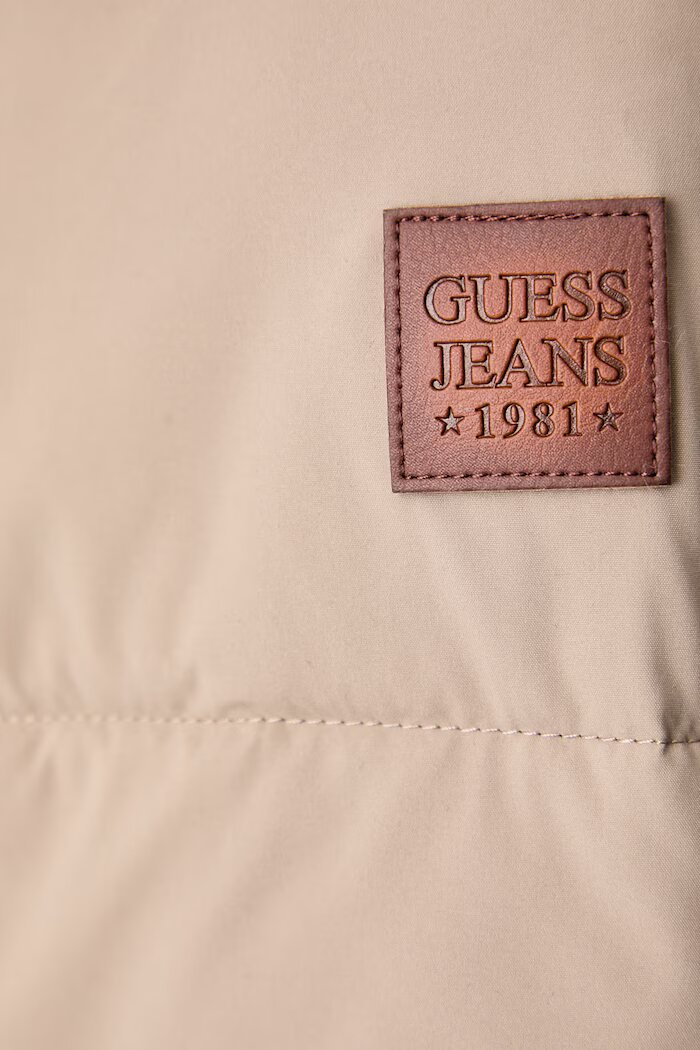 GUESS JEANS капитонирано яке дамско бежово W6BL25 W3788