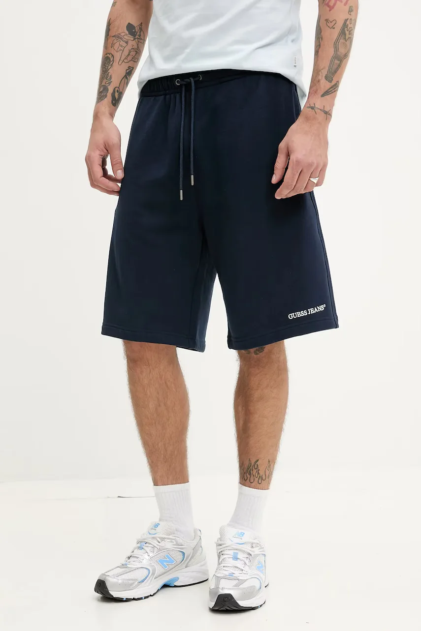 GUESS JEANS Памучен къс панталон