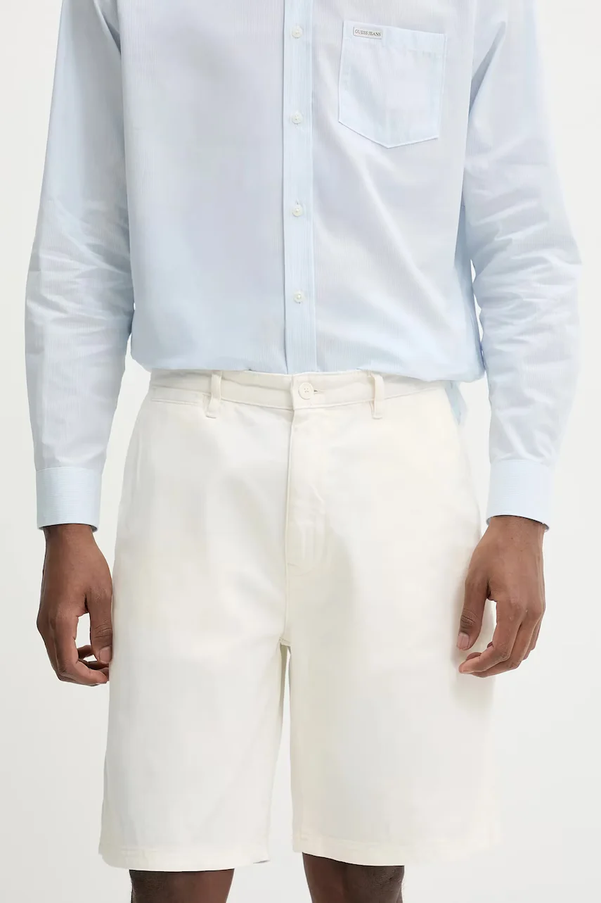 GUESS JEANS Памучен къс панталон