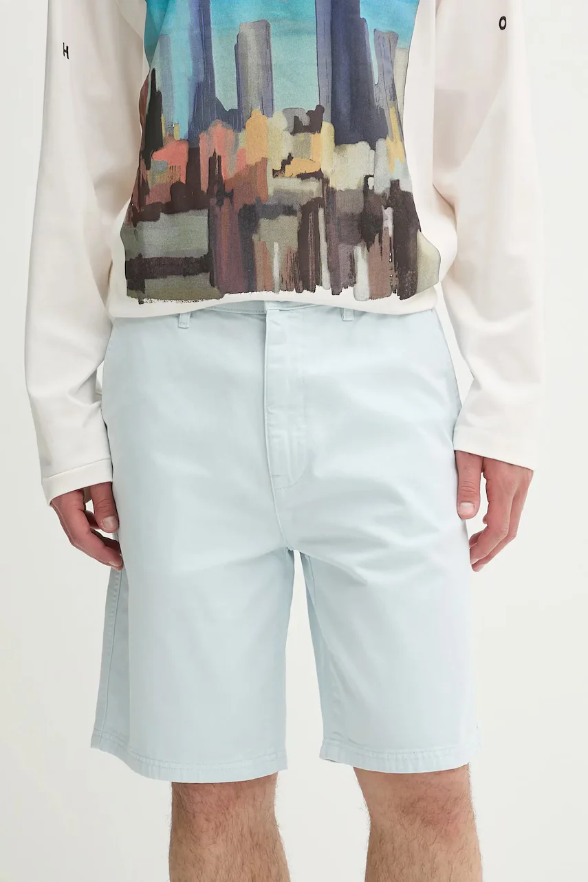 GUESS JEANS Памучен къс панталон