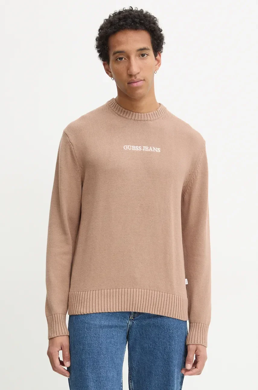 GUESS JEANS Памучен пуловер