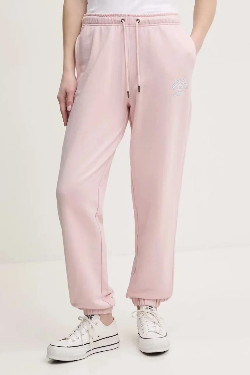 GUESS JEANS Памучен спортен панталон
