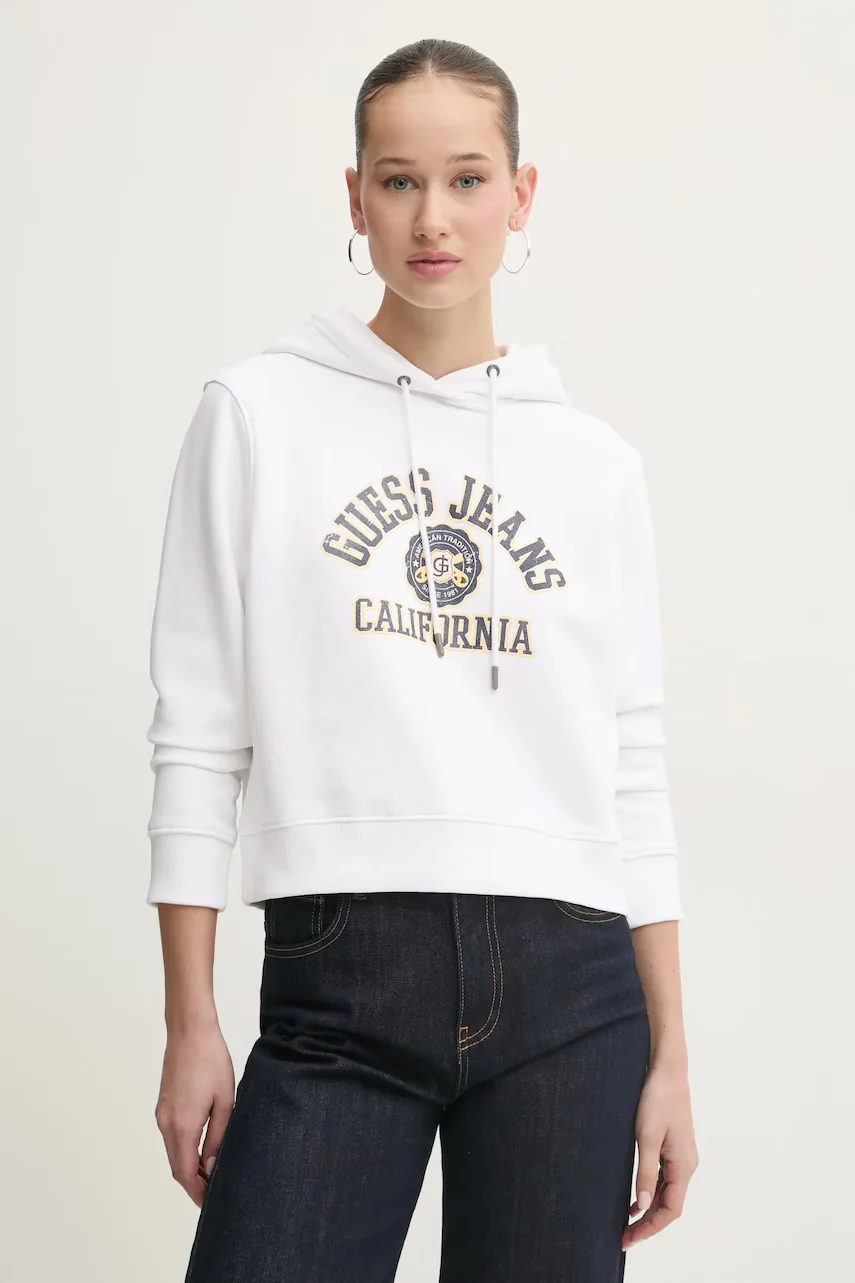 GUESS JEANS Памучен суичър