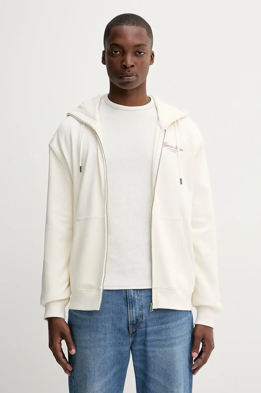 GUESS JEANS Памучен суичър