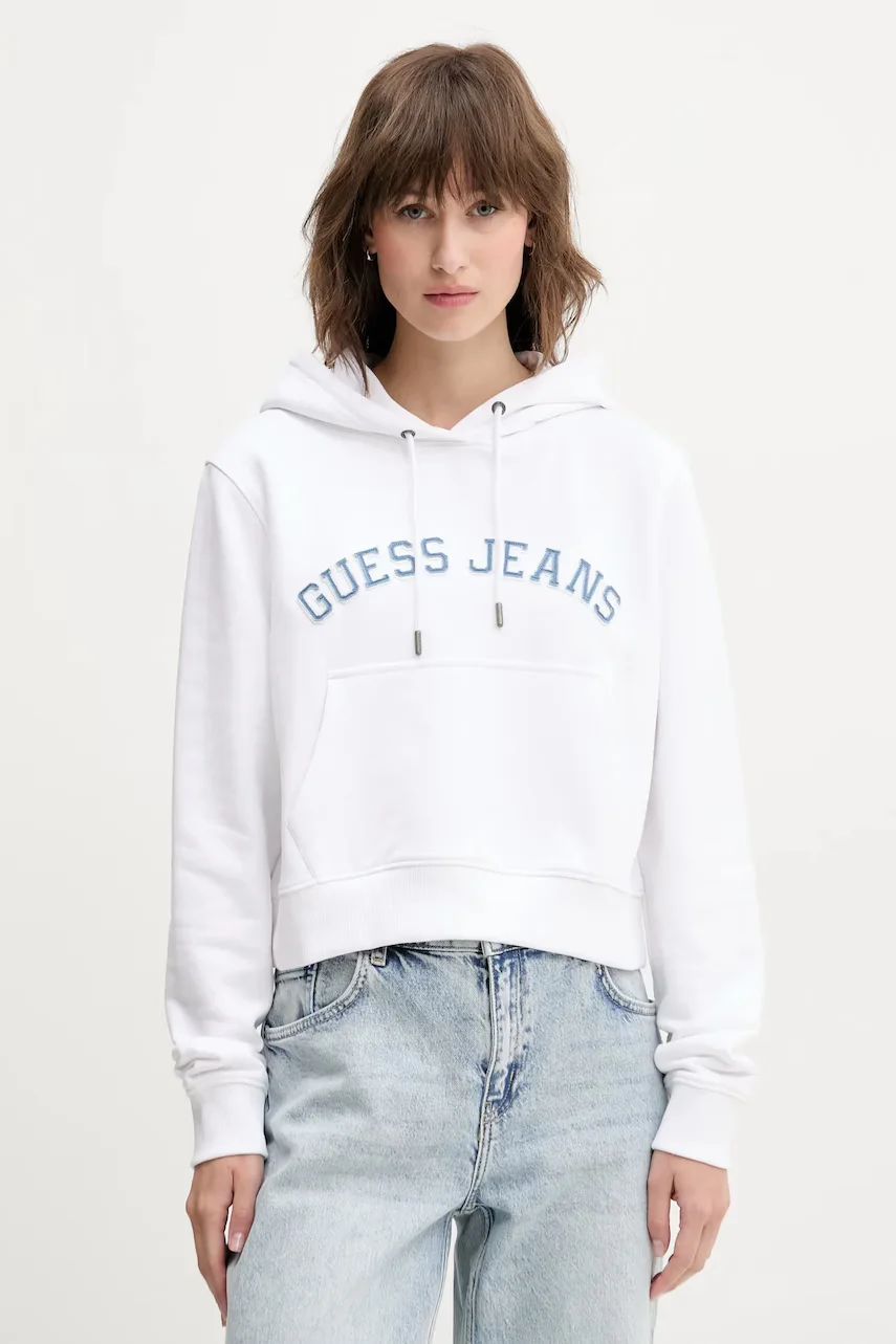 GUESS JEANS Памучен суичър