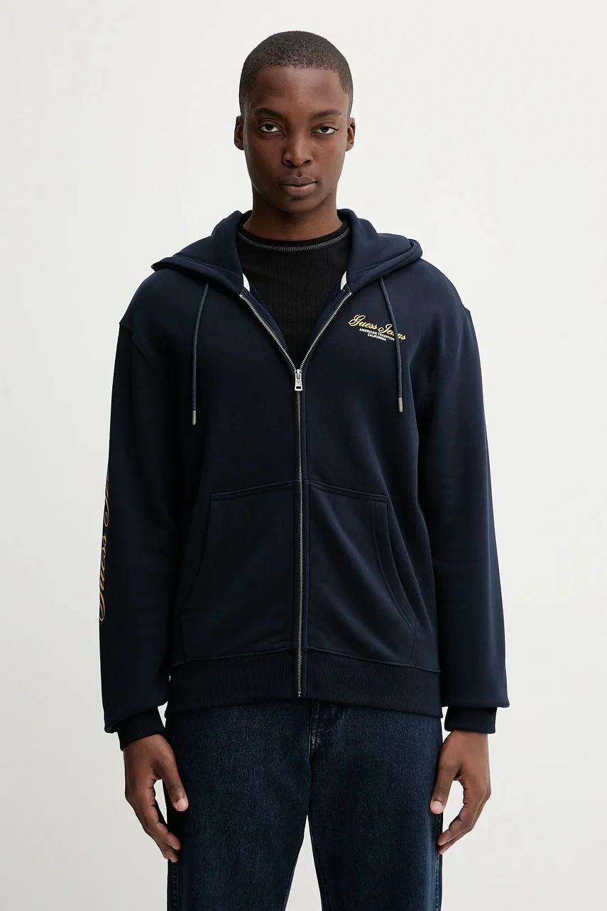 GUESS JEANS Памучен суичър